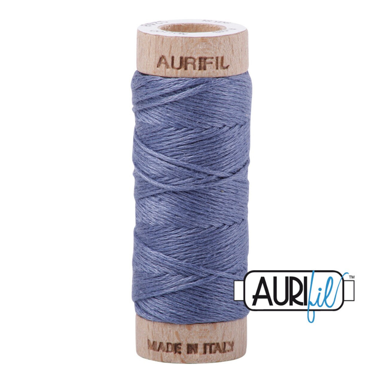 Dark Grey Blue (1248) | Aurifloss Small Spool (18M / 18Y) | Aurifil Thread